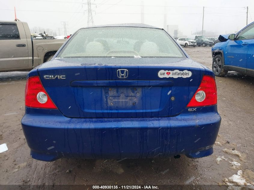 2004 Honda Civic Ex VIN: 1HGEM22954L072917 Lot: 40930135