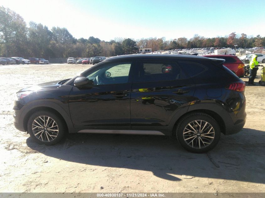 2021 Hyundai Tucson Sel VIN: KM8J33AL7MU361242 Lot: 40930137