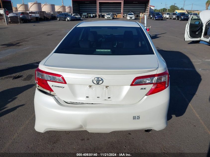 2012 Toyota Camry Se/Se Limited Edition VIN: 4T1BF1FK9CU623938 Lot: 40930140