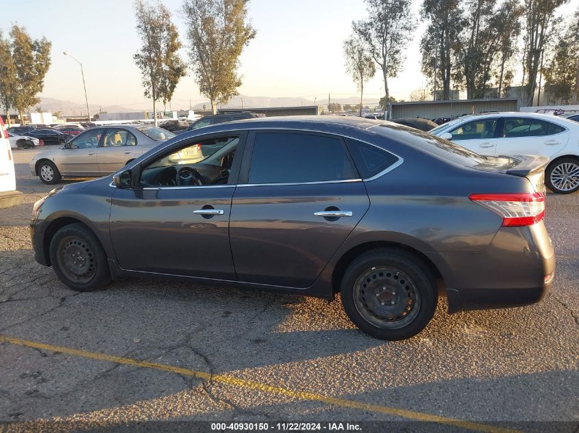 2015 Nissan Sentra Sv VIN: 3N1AB7AP3FY246299 Lot: 40930150