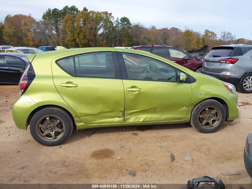 2016 Toyota Prius C Two VIN: JTDKDTB37G1122395 Lot: 40930158