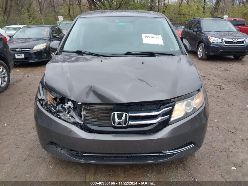 VIN 5FNRL5H67GB041502 2016 Honda Odyssey, Ex-L no.12