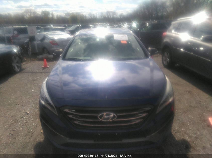 2016 Hyundai Sonata Sport VIN: 5NPE34AF1GH337457 Lot: 40930168