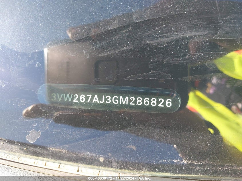2016 VOLKSWAGEN JETTA 1.4T S - 3VW267AJ3GM286826
