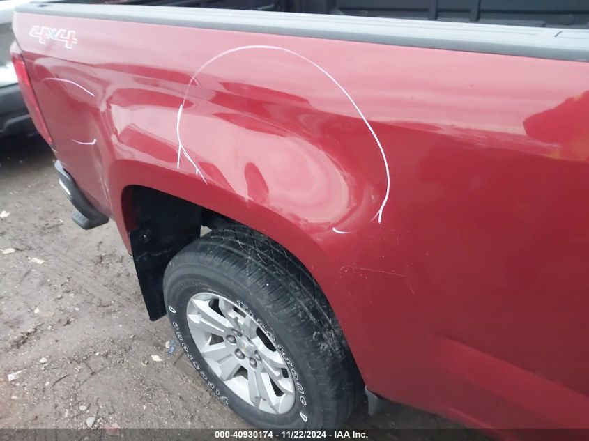 2016 CHEVROLET COLORADO VIN: 1GCGTCE31G1149550
