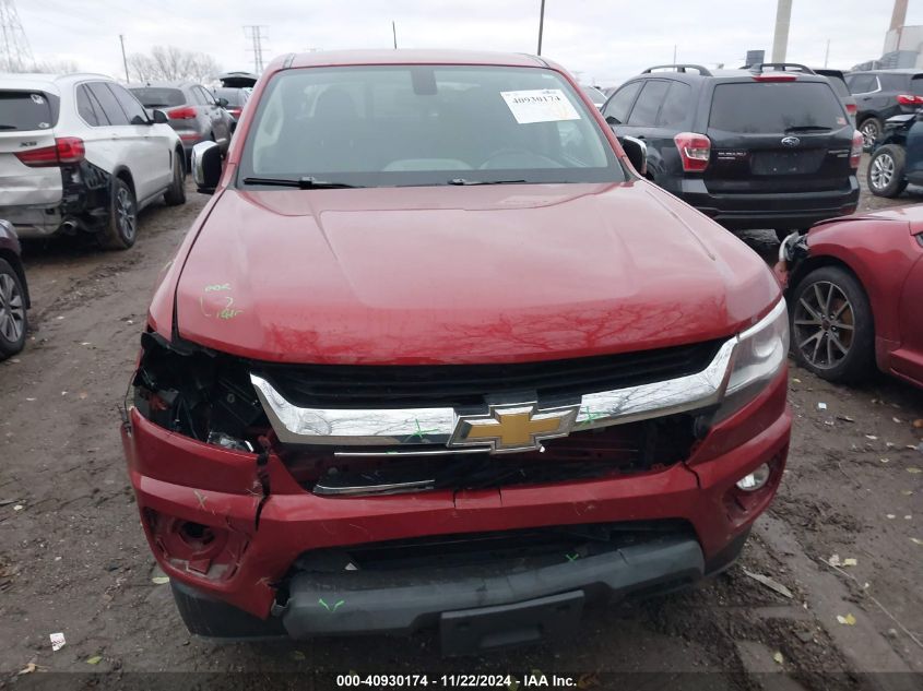 2016 Chevrolet Colorado Lt VIN: 1GCGTCE31G1149550 Lot: 40930174