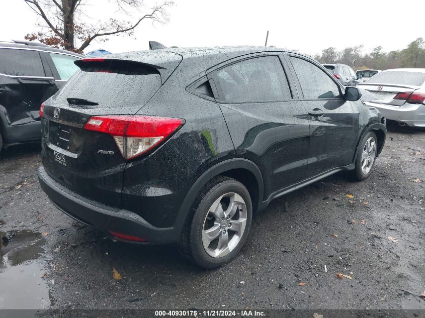 VIN 3CZRU6H39KG721956 2019 HONDA HR-V no.4