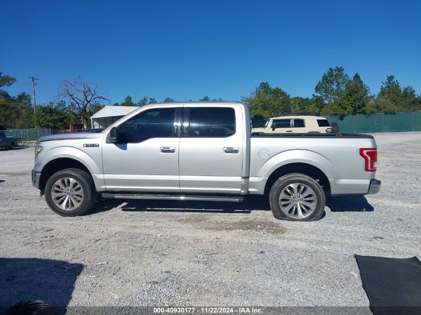 2017 Ford F-150 Xlt VIN: 1FTEW1CF9HKE45458 Lot: 40930177