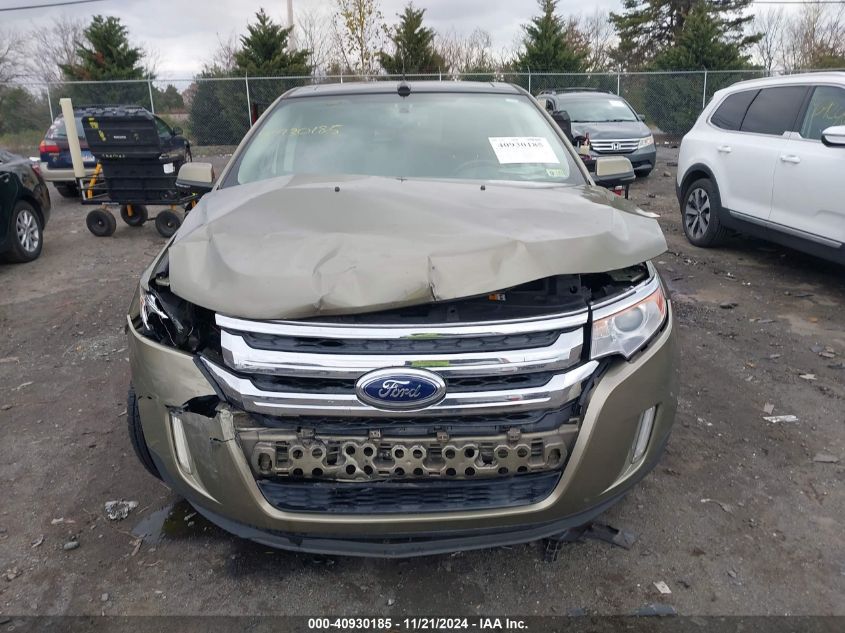 2013 Ford Edge Sel VIN: 2FMDK4JC0DBB27827 Lot: 40930185