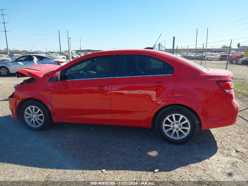 2020 Chevrolet Sonic Fwd Lt VIN: 1G1JD5SB0L4125753 Lot: 40930189