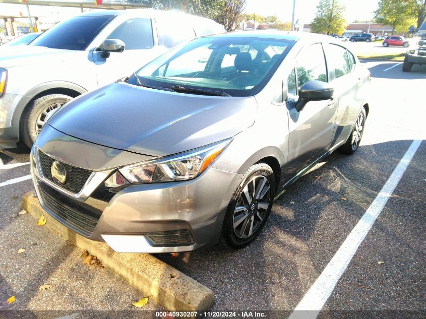 2021 Nissan Versa Sv Xtronic Cvt VIN: 3N1CN8EV5ML893537 Lot: 40930207