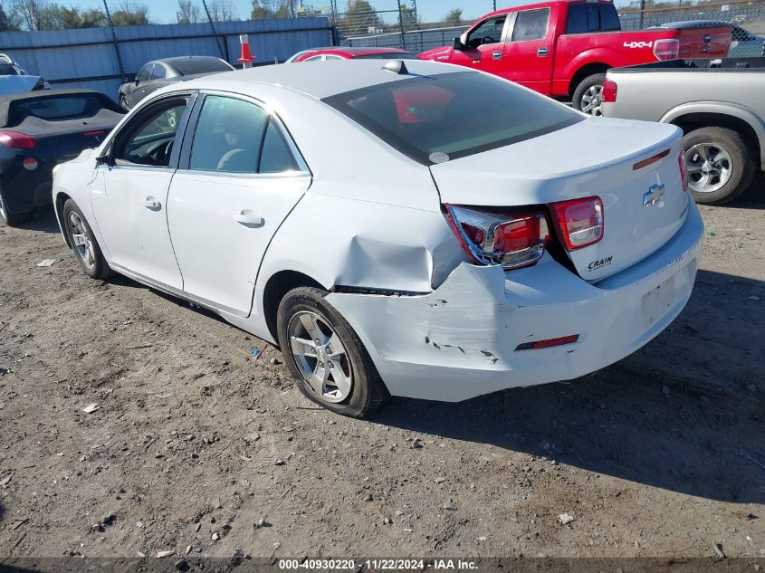 2014 Chevrolet Malibu Ls VIN: 1G11B5SL1EF105632 Lot: 40930220