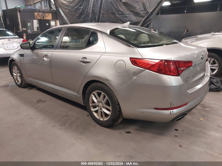 VIN KNAGM4A71D5360518 2013 KIA Optima, LX no.3