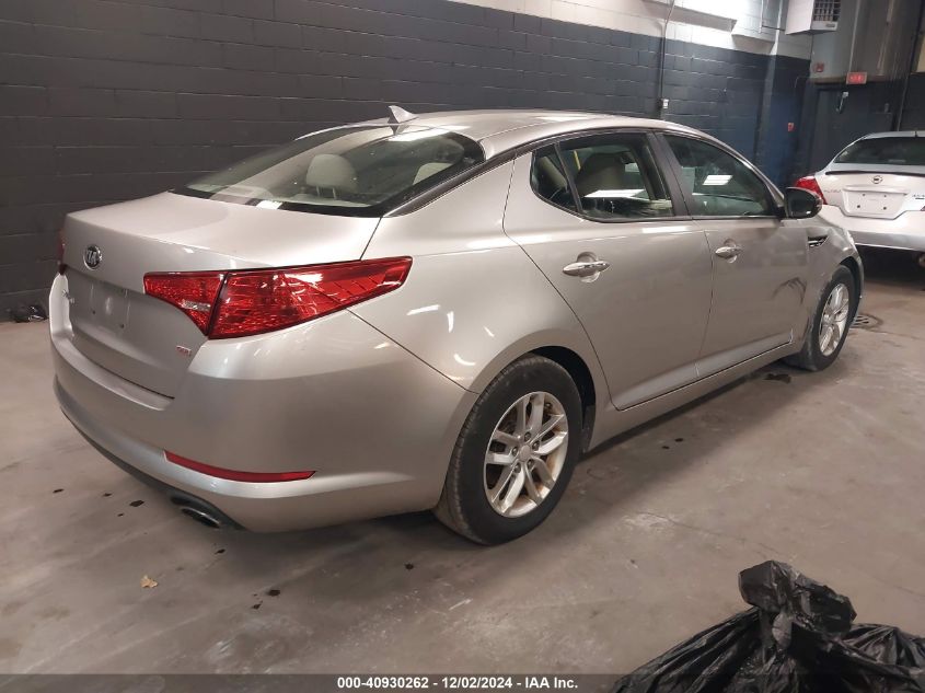 VIN KNAGM4A71D5360518 2013 KIA Optima, LX no.4