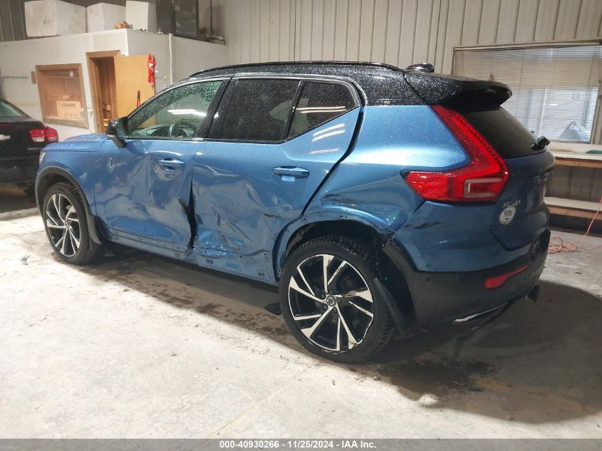 VIN YV4162UM1K2076679 2019 Volvo XC40, T5 R-Design no.3