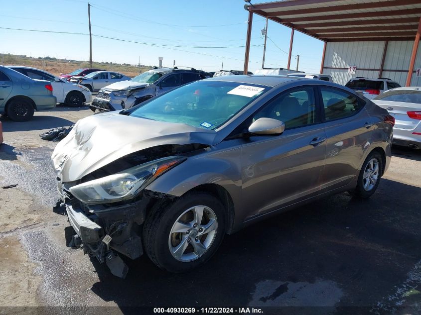 2015 Hyundai Elantra Se VIN: 5NPDH4AE2FH573229 Lot: 40930269