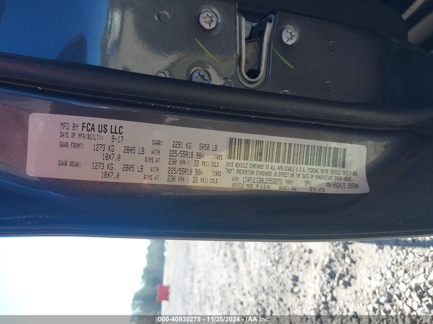 2018 JEEP CHEROKEE LATITUDE FWD - 1C4PJLCB8JD553273