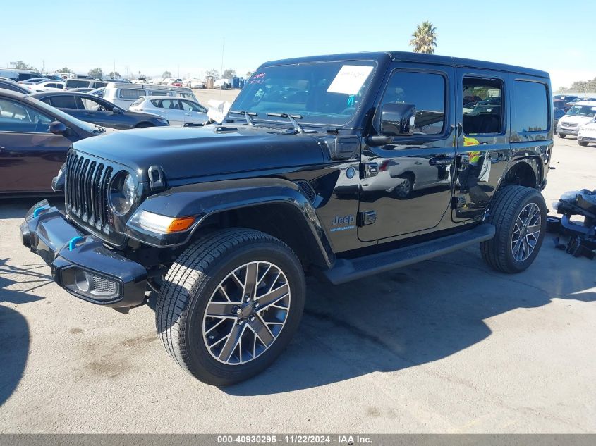 2023 Jeep Wrangler 4Xe High Altitude 4X4 VIN: 1C4JJXP63PW683369 Lot: 40930295