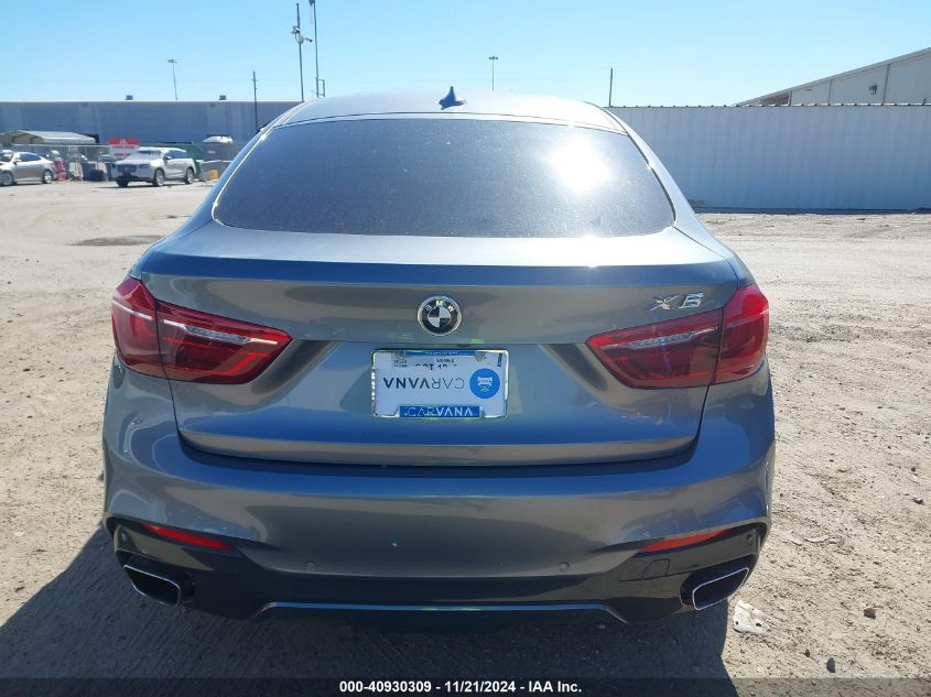 2018 BMW X6 xDrive35I VIN: 5UXKU2C59J0Z61082 Lot: 40930309