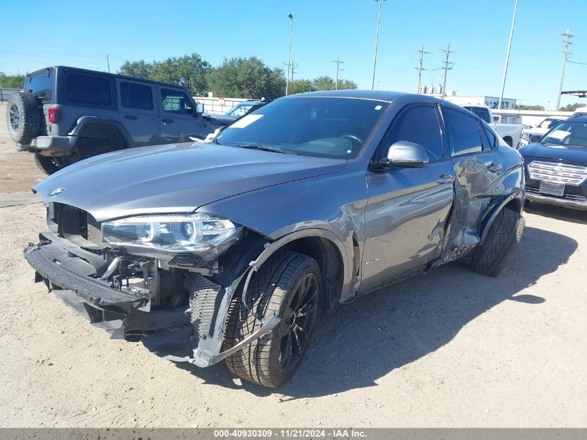 2018 BMW X6 xDrive35I VIN: 5UXKU2C59J0Z61082 Lot: 40930309