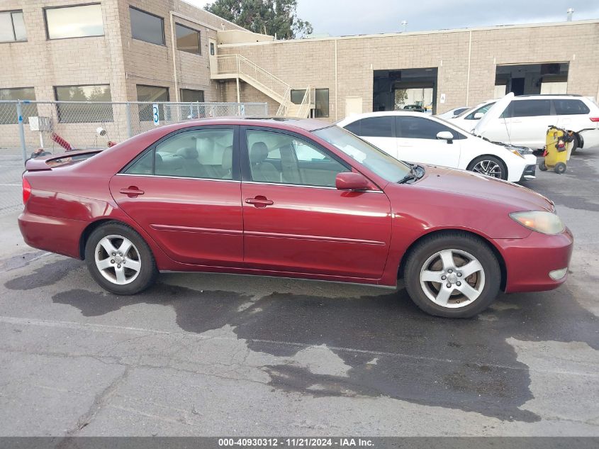 2004 Toyota Camry Se V6 VIN: 4T1BA30K94U502458 Lot: 40930312