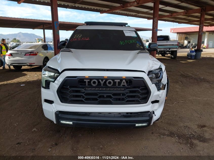 2024 Toyota Sequoia Trd Pro VIN: 7SVAAABA0RX025102 Lot: 40930316