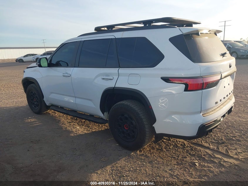 Vin: 7svaaaba0rx025102, lot: 41420038, toyota sequoia trd pro 20243