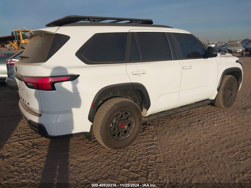 Vin: 7svaaaba0rx025102, lot: 41420038, toyota sequoia trd pro 20244