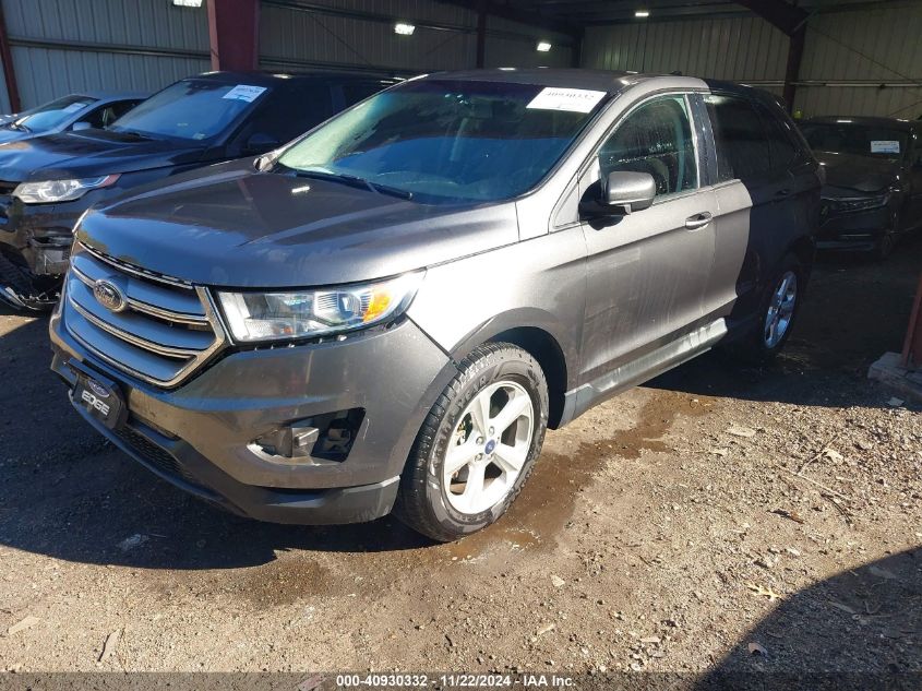 2016 Ford Edge Se VIN: 2FMPK3G94GBB48848 Lot: 40930332