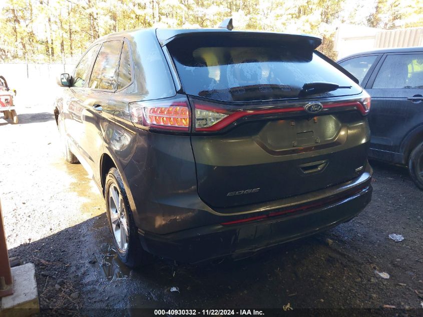 2016 Ford Edge Se VIN: 2FMPK3G94GBB48848 Lot: 40930332