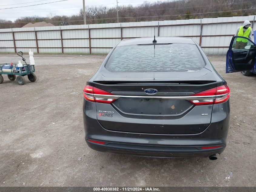 2017 Ford Fusion Se VIN: 3FA6P0HD6HR364745 Lot: 40930382