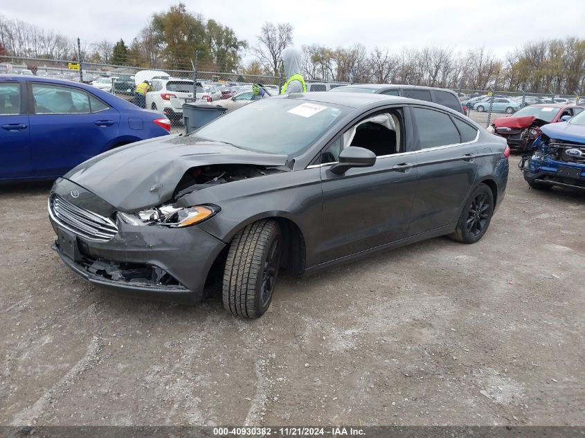 2017 Ford Fusion Se VIN: 3FA6P0HD6HR364745 Lot: 40930382