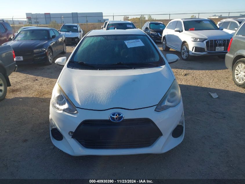 2015 Toyota Prius C VIN: JTDKDTB33F1585102 Lot: 40930390