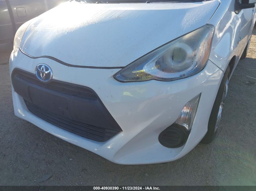 2015 Toyota Prius C VIN: JTDKDTB33F1585102 Lot: 40930390