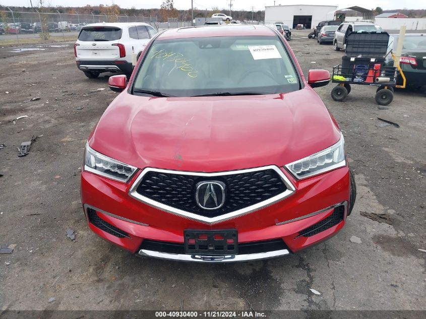 2020 Acura Mdx Technology Package VIN: 5J8YD4H54LL056672 Lot: 40930400