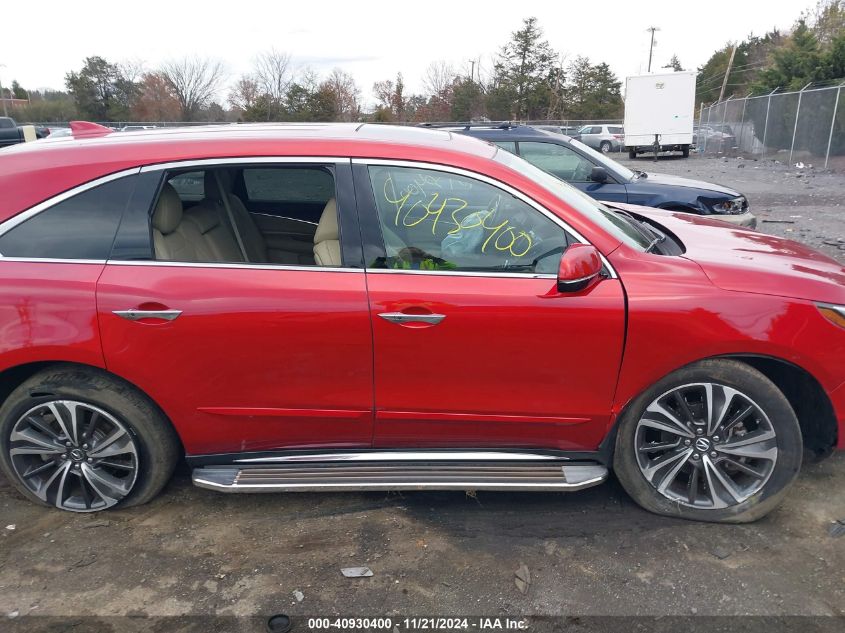 2020 Acura Mdx Technology Package VIN: 5J8YD4H54LL056672 Lot: 40930400