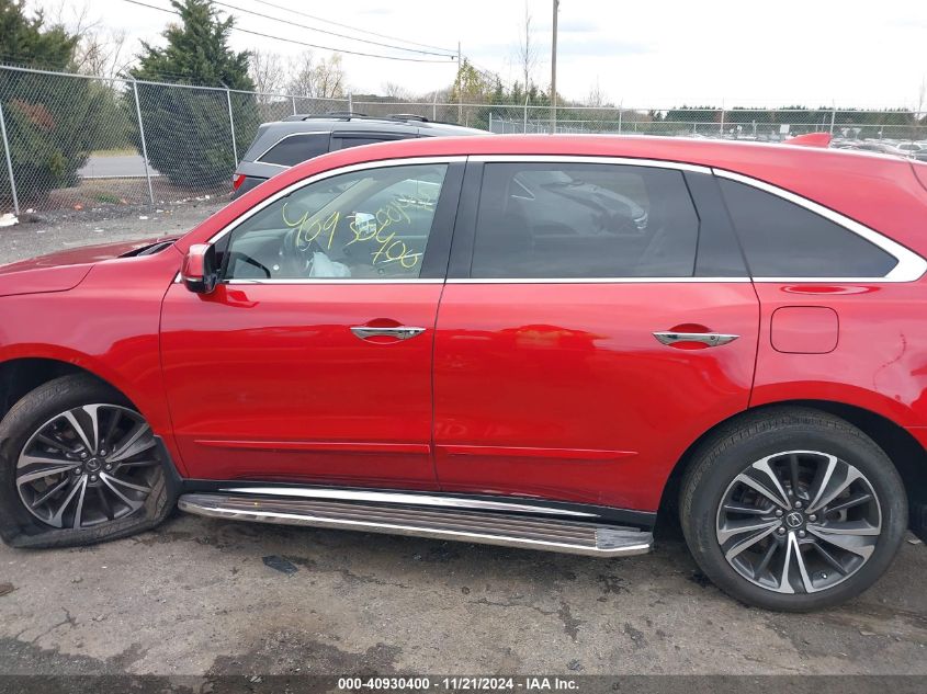 2020 Acura Mdx Technology Package VIN: 5J8YD4H54LL056672 Lot: 40930400