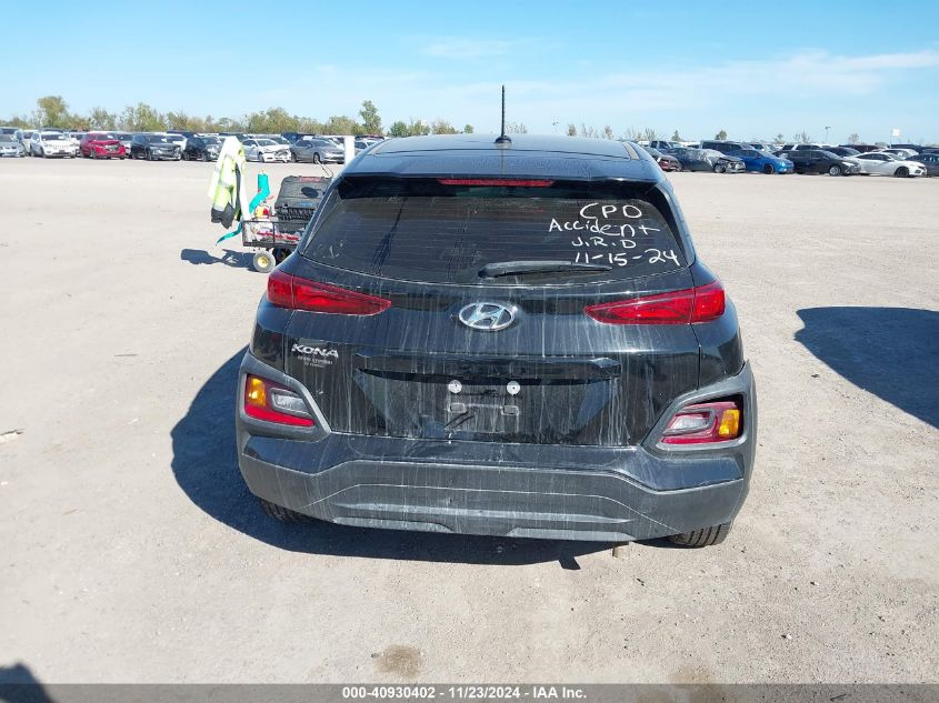 2020 Hyundai Kona Se VIN: KM8K12AA1LU572910 Lot: 40930402