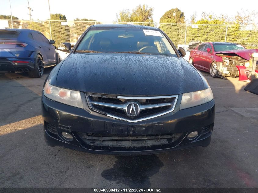 2006 Acura Tsx VIN: JH4CL96916C021413 Lot: 40930412