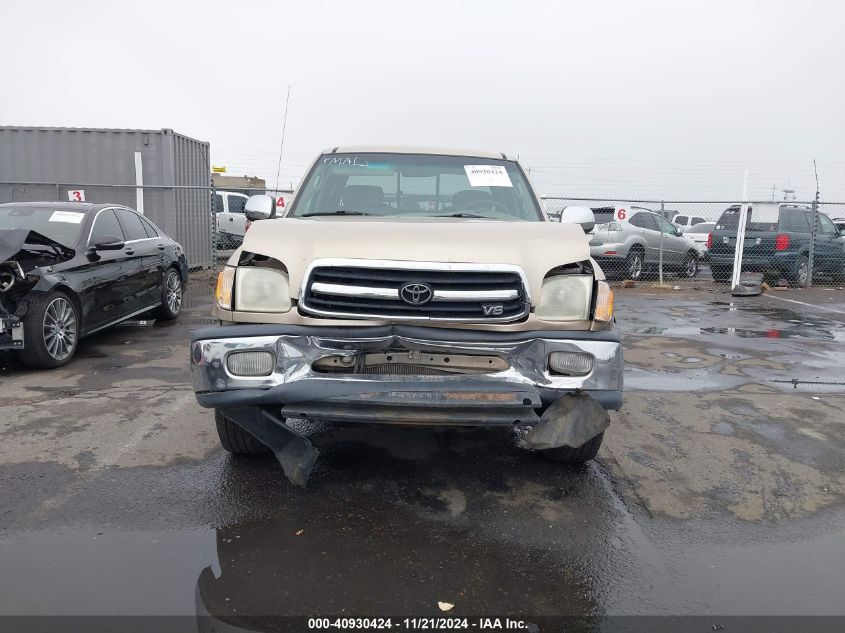 2002 Toyota Tundra Sr5 V8 VIN: 5TBBT44162S250619 Lot: 40930424