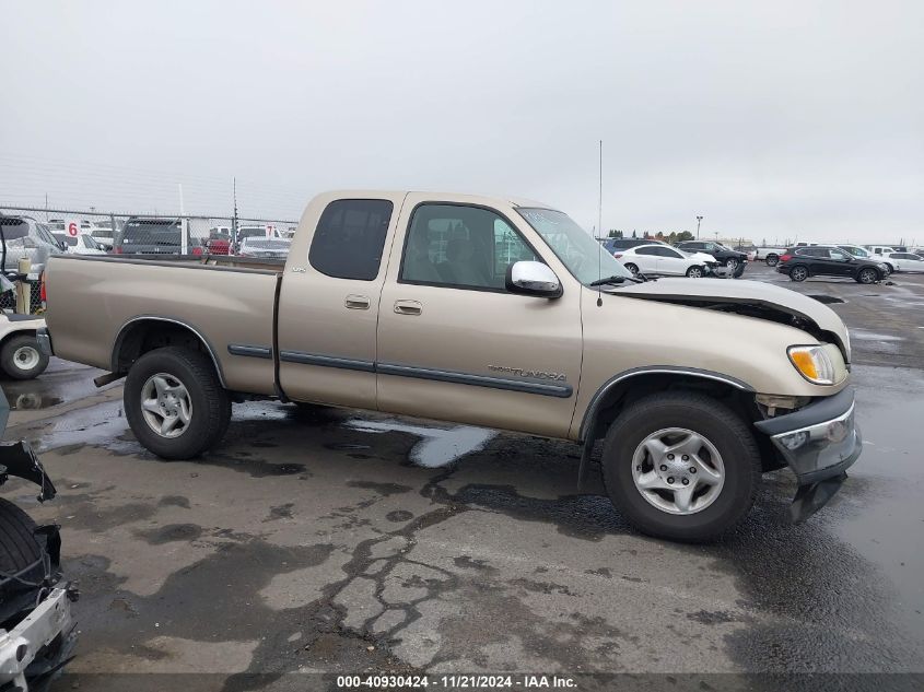 2002 Toyota Tundra Sr5 V8 VIN: 5TBBT44162S250619 Lot: 40930424