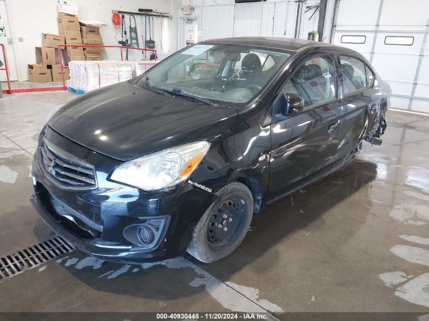 2019 Mitsubishi Mirage G4 Rf VIN: ML32F3FJ5KHF12825 Lot: 40930448