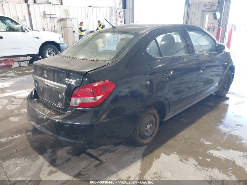 2019 Mitsubishi Mirage G4 Rf VIN: ML32F3FJ5KHF12825 Lot: 40930448