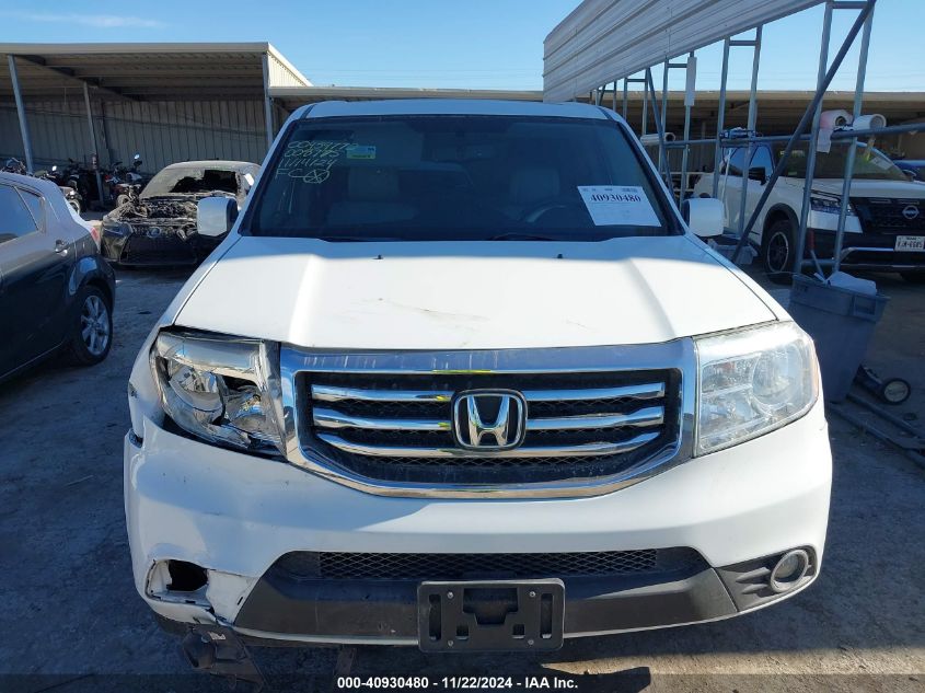 2013 Honda Pilot Ex-L VIN: 5FNYF3H56DB008775 Lot: 40930480