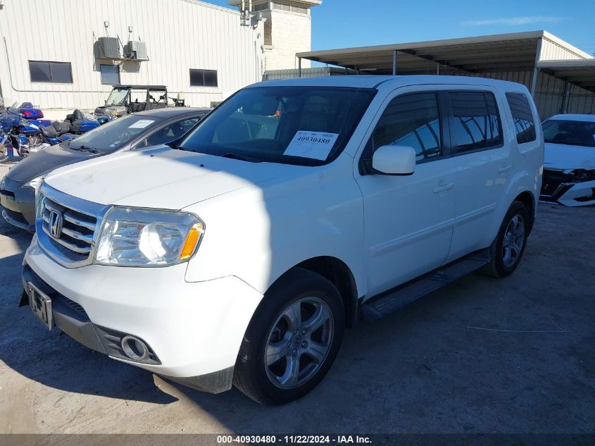 2013 Honda Pilot Ex-L VIN: 5FNYF3H56DB008775 Lot: 40930480