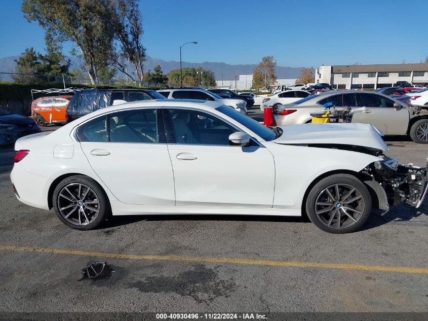 2021 BMW 330I VIN: 3MW5R1J05M8B87468 Lot: 40930496