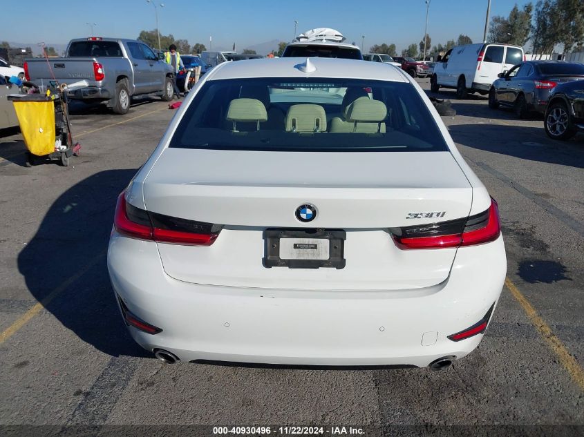 2021 BMW 330I VIN: 3MW5R1J05M8B87468 Lot: 40930496