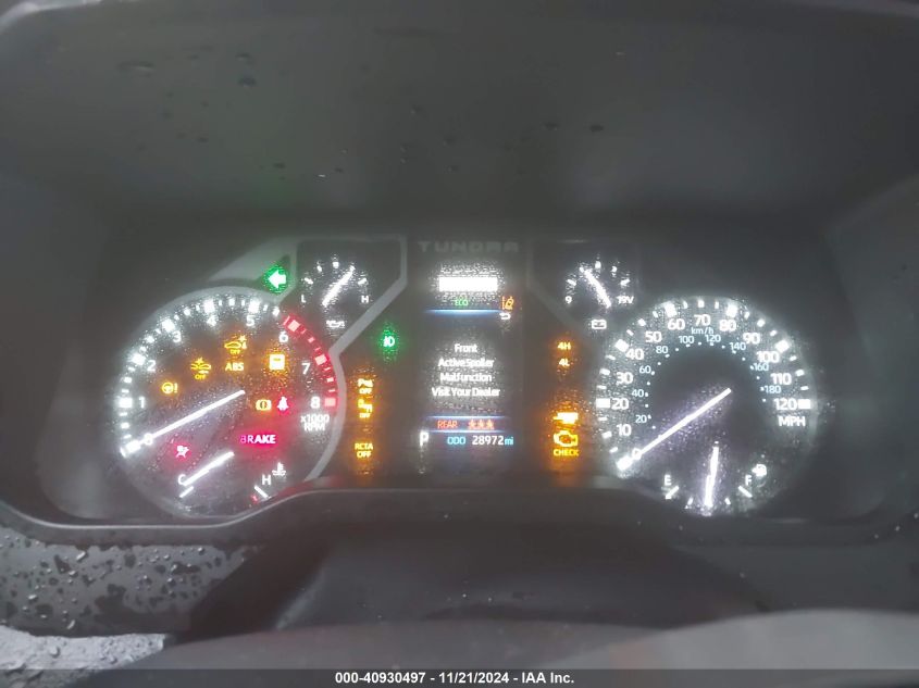 2023 TOYOTA TUNDRA VIN: 5TFLA5DB9PX126684