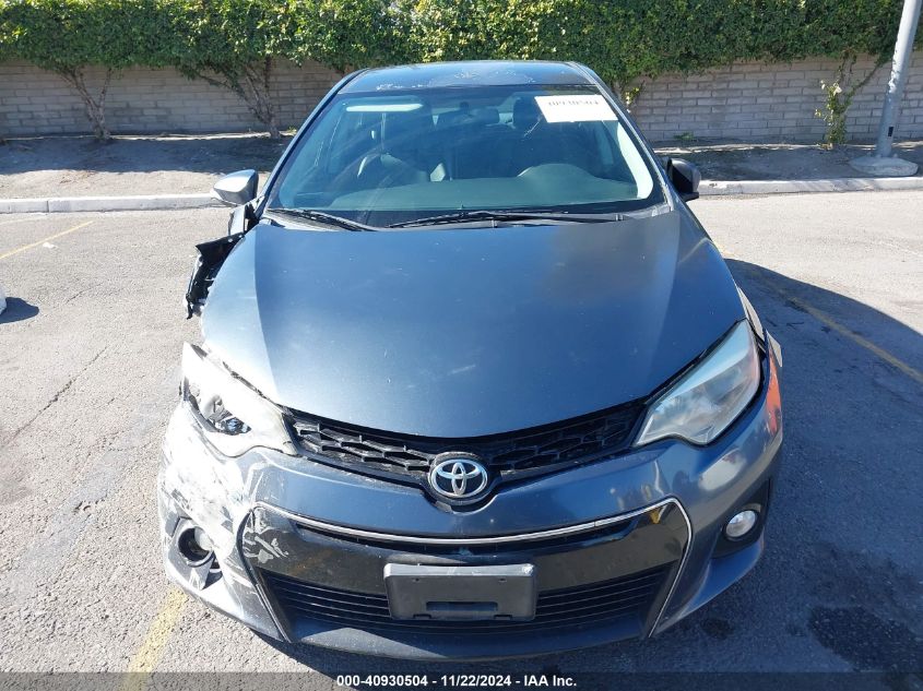 2015 Toyota Corolla S Plus VIN: 5YFBURHE8FP321588 Lot: 40930504