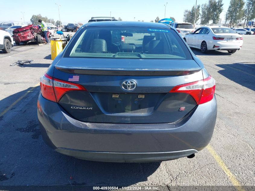 2015 Toyota Corolla S Plus VIN: 5YFBURHE8FP321588 Lot: 40930504